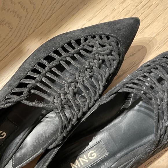 Mango Black flat sandals - Picture 4 of 5